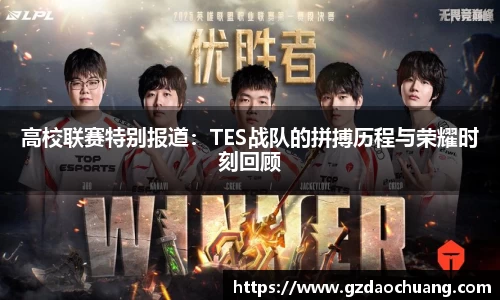 高校联赛特别报道：TES战队的拼搏历程与荣耀时刻回顾