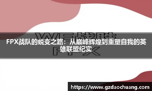 FPX战队的蜕变之路：从巅峰辉煌到重塑自我的英雄联盟纪实