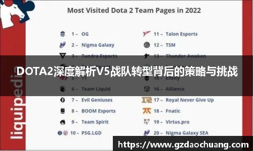 DOTA2深度解析V5战队转型背后的策略与挑战