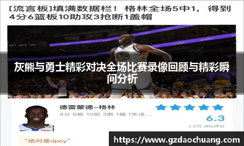 灰熊与勇士精彩对决全场比赛录像回顾与精彩瞬间分析
